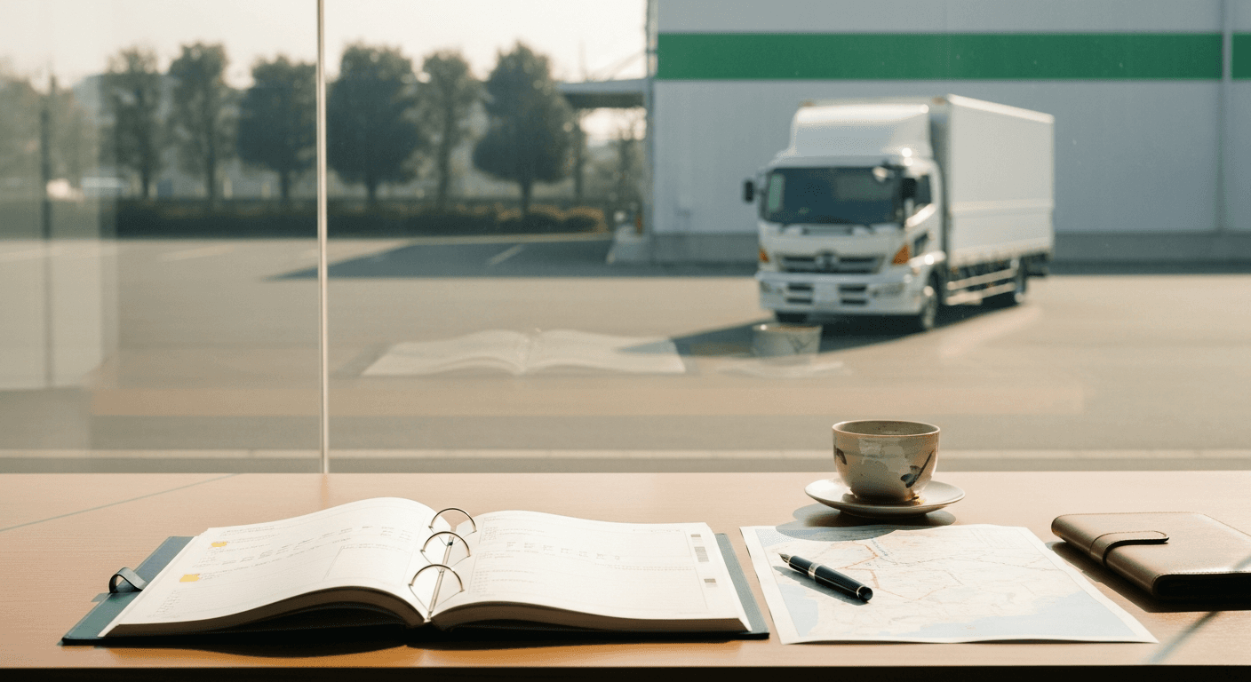 一般貨物自動車運送事業の業務イメージ